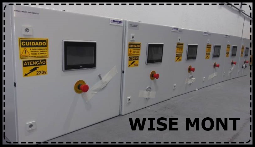 Painel elétrico industrial