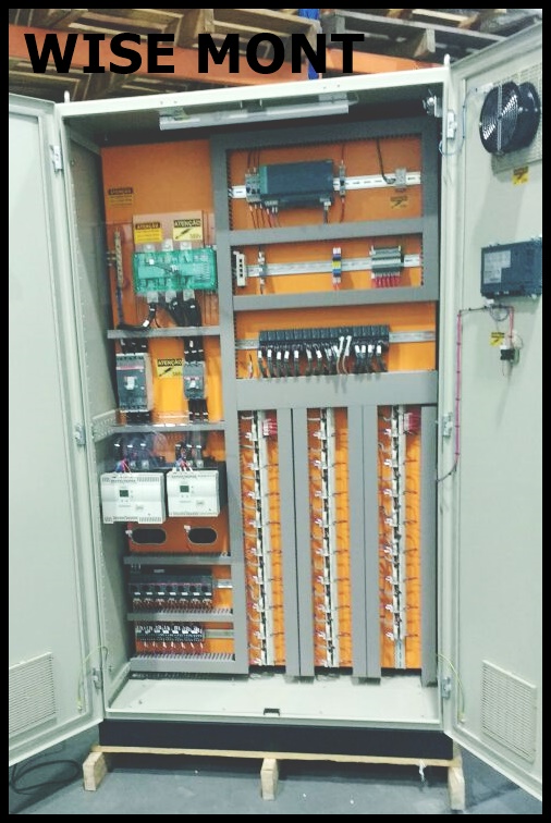 Quadro de distribuição industrial